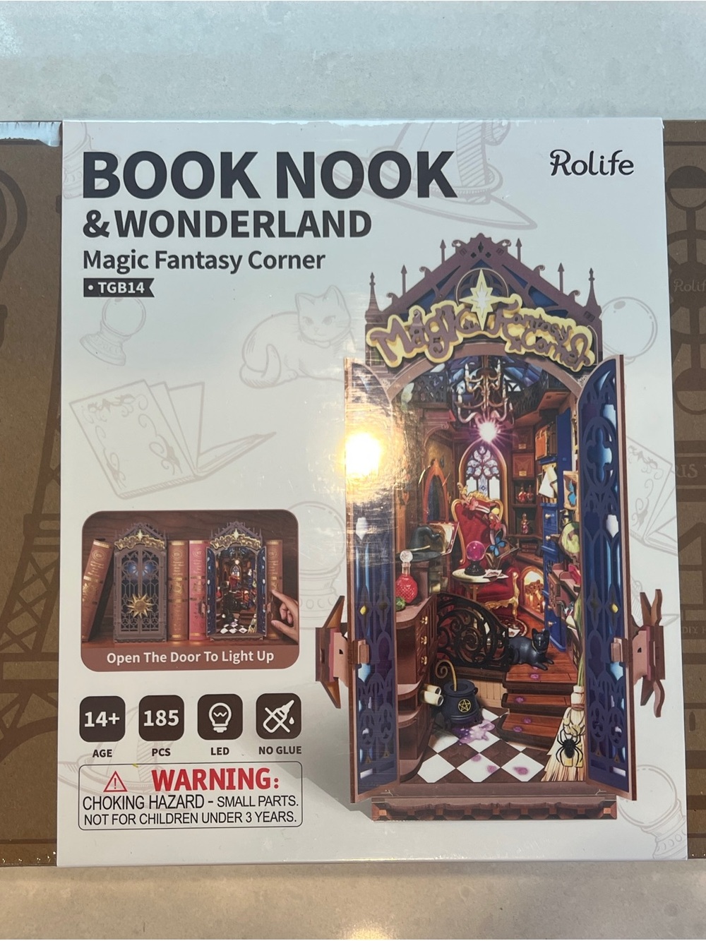 Rolife Book Nook & Wonderland Magic Fantasy Corner New in Box